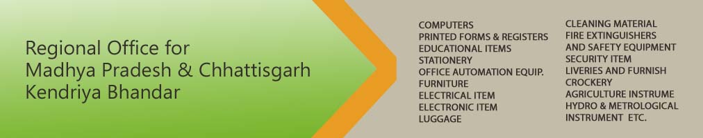 Kendriya Bhandar Madhya Pradesh-Chhattisgarh Regional Offices... deals in range of products